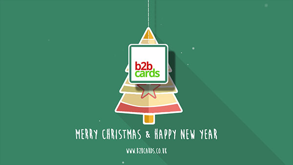 b2bcards corporate christmas eacrd ref:234993243.jpg, Christmas Tree,Minimal, Teal,Green