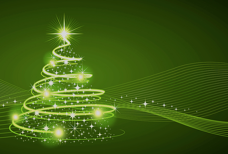 b2bcards corporate christmas eacrd ref:b2b-ecards-artwork-illustrations-christmas-tree-green-1027.jpg, Artwork,Illustrations,Christmas Tree, Green