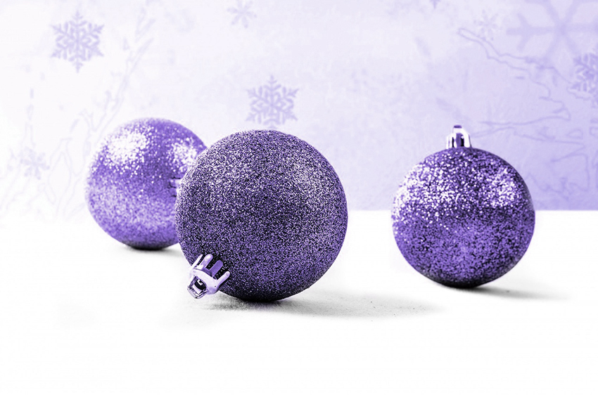 b2bcards corporate christmas eacrd ref:b2b-ecards-baubles-purple-lilac-916.jpg, Baubles, Purple,Lilac