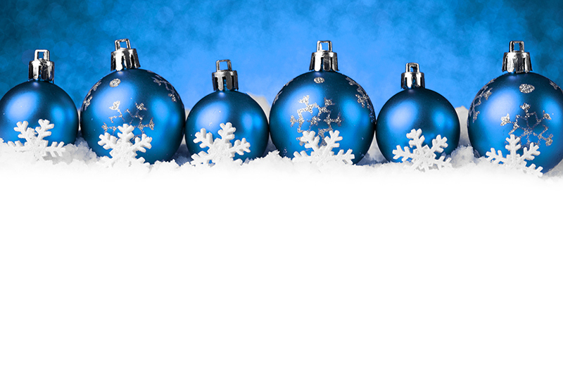 b2bcards corporate christmas eacrd ref:b2b-ecards-baubles-snow-blue-1025.jpg, Baubles,Snow, Blue