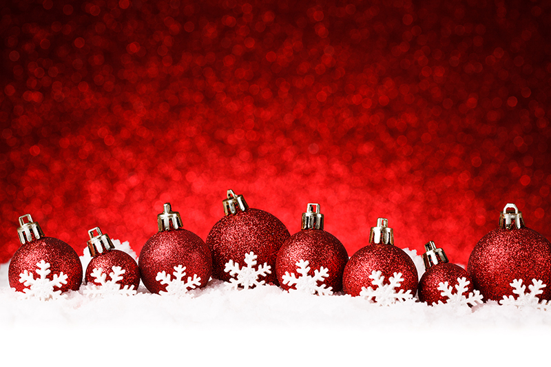 b2bcards corporate christmas eacrd ref:b2b-ecards-baubles-snow-red-1016.jpg, Baubles,Snow, Red