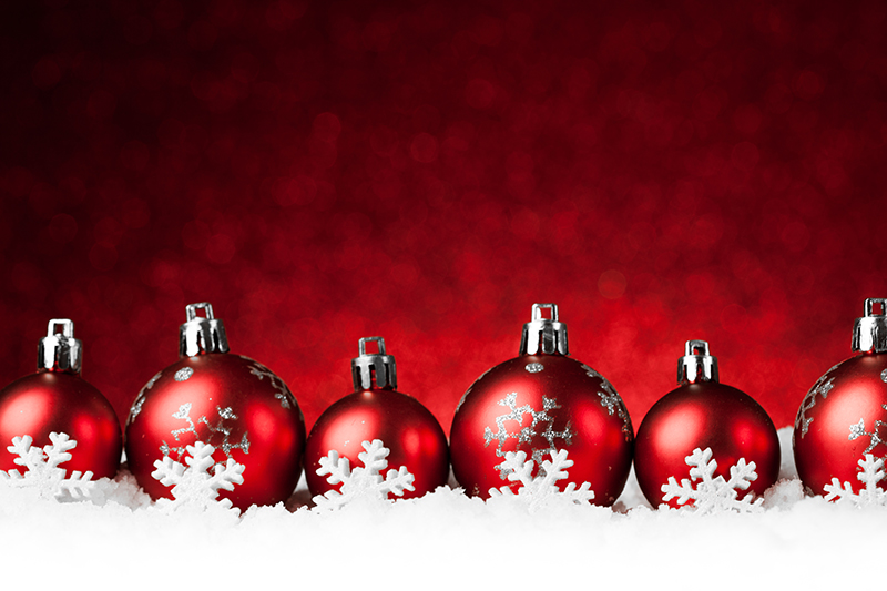 b2bcards corporate christmas eacrd ref:b2b-ecards-baubles-snow-red-1018.jpg, Baubles,Snow, Red