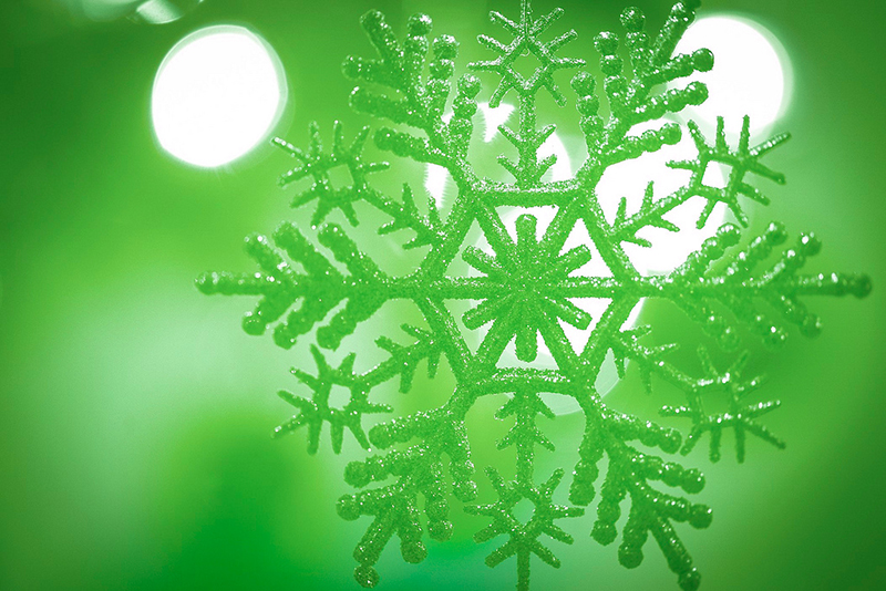 b2bcards corporate christmas eacrd ref:b2b-ecards-snowflakes-green-655.jpg, Snowflakes, Green