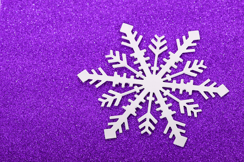 b2bcards corporate christmas eacrd ref:b2b-ecards-snowflakes-purple-504.jpg, Snowflakes, Purple