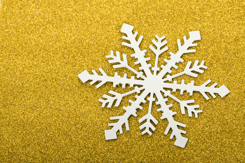 b2bcards corporate christmas eacrd ref:b2b-ecards-snowflakes-yellow-499.jpg, Snowflakes, Yellow