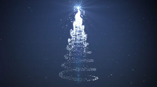 b2bcards corporate christmas eacrd ref:75791206292cc45305d.jpg, Christmas Tree, Blue,White,Silver