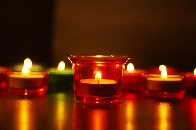 b2bcards corporate christmas eacrd ref:Diwali21a.jpg, Diwali,Candles,Lights, Colours