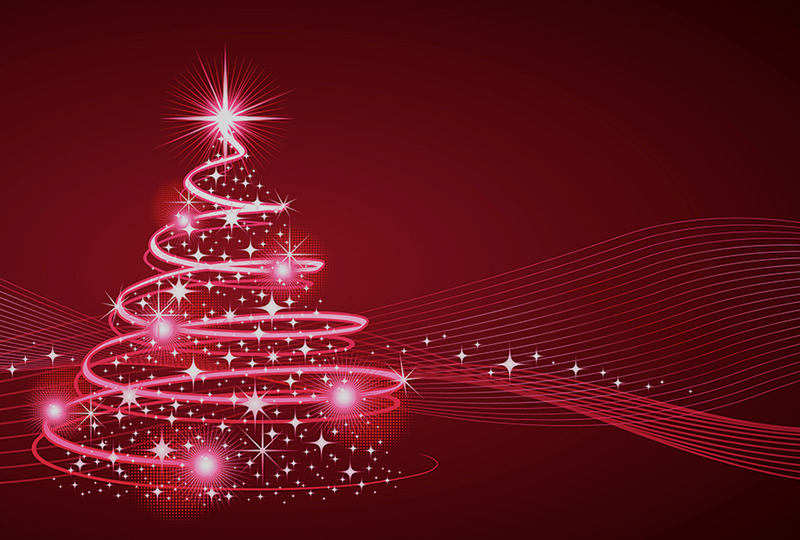 b2bcards corporate christmas eacrd ref:b2b-ecards-artwork-illustrations-christmas-tree-red-maroon-1029.jpg, Artwork,Illustrations,Christmas Tree, Red,Maroon