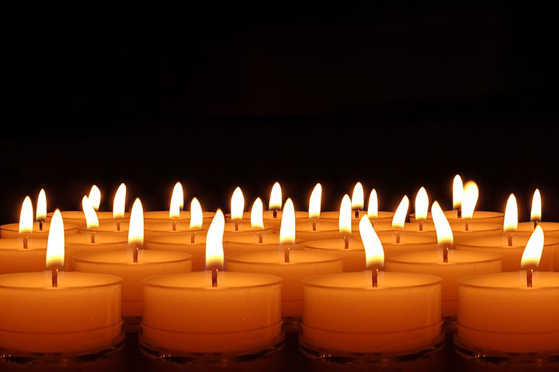 b2bcards corporate christmas eacrd ref:b2b-ecards-diwali-candles-black-gold-986.jpg, Diwali,Candles, Black,Gold