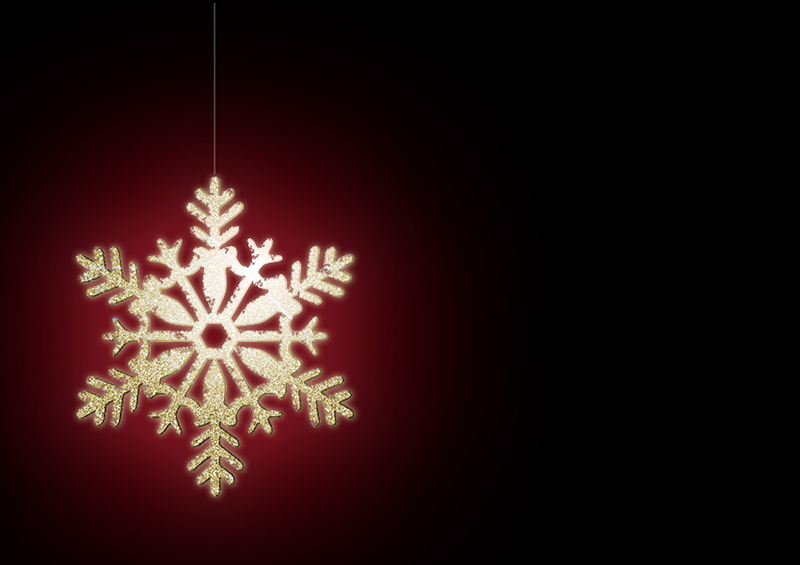 b2bcards corporate christmas eacrd ref:b2b-ecards-snowflakes-red-gold-329.jpg, Snowflakes, Red,Gold