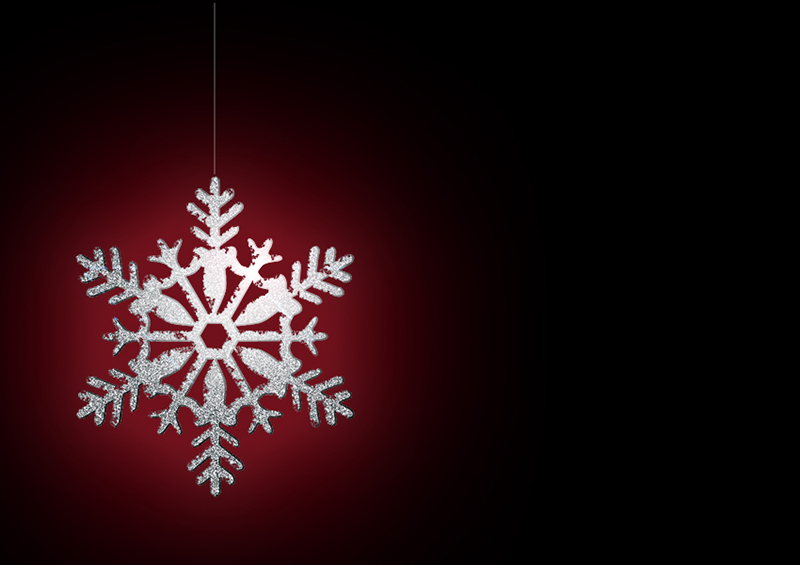 b2bcards corporate christmas eacrd ref:b2b-ecards-snowflakes-red-silver-328.jpg, Snowflakes, Red,Silver