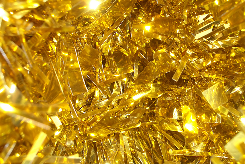 b2bcards corporate christmas eacrd ref:b2b-ecards-tinsel-abstract-gold-362.jpg, Tinsel,Abstract, Gold